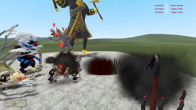 ARMY RED SKULL VS ALL DARK DECEPTION CHAPTERS 1-4 NPCS ANIMATRONICS In Garry's Mod! смотреть онлайн