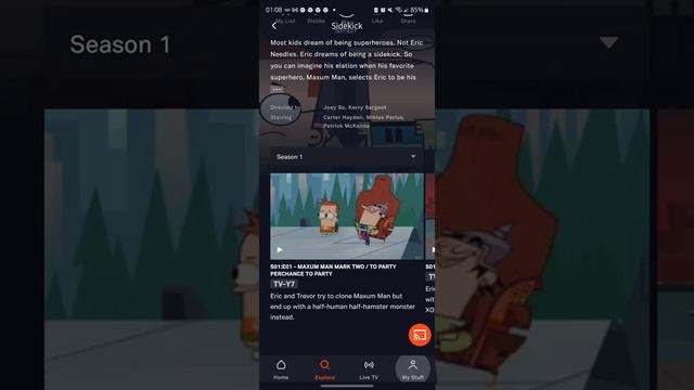 Scaredy Squirrel and Sidekicks Episodes Season 1 -3 (Episode 1-52) смотреть онлайн