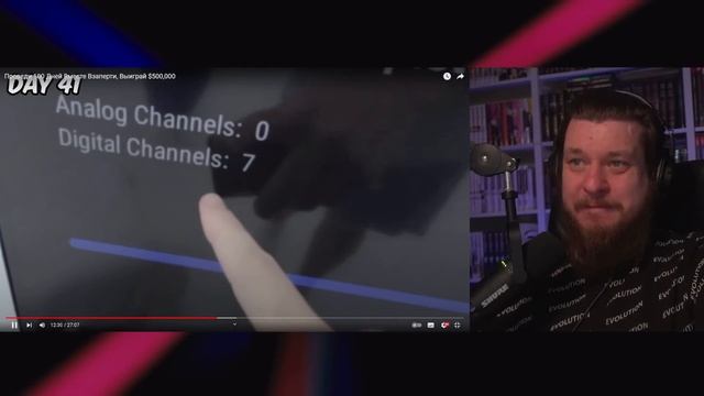 Выживи 100 Дней Взаперти, Выиграй $500,000 | РЕАКЦИЯ НА MrBeast смотреть онлайн