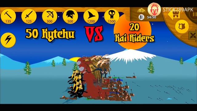 MEGA GOLDEN ARCHER KYTCHU vs ALL BOSS vs KAI RIDER GIANT | Stick War: Legacy mod | Stick789Apk смотреть онлайн