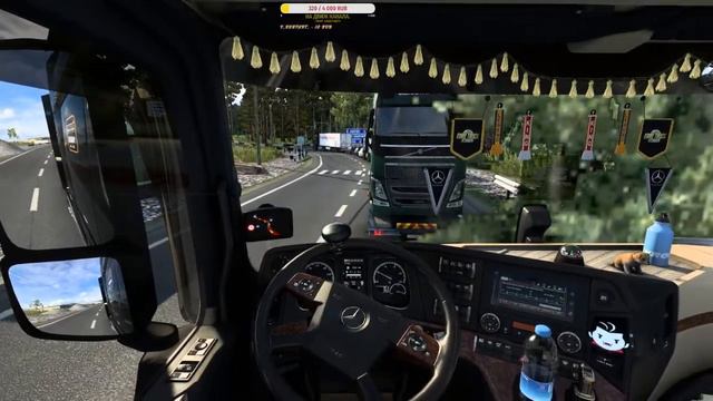 Euro Truck Simulator 2 Суровая Россия, ДВ , Рейс Биробиджан-Сибирцева"Деловыелинии"часть 2. смотреть онлайн