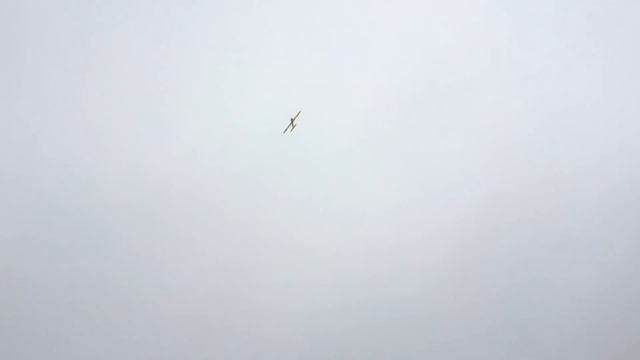 Запуск кордовой модели с дымом!