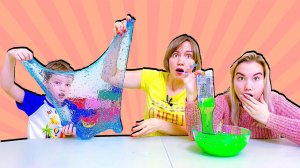 ЧЕЛЛЕНДЖ Найди СЮРПРИЗЫ в слайме!