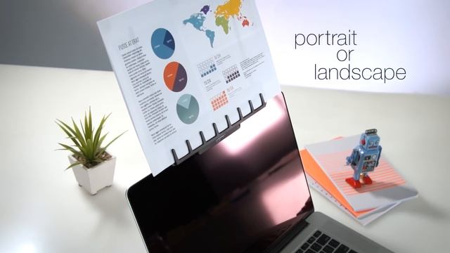 NoteTower Monitor Mount - Document, Photo & Note Holder смотреть онлайн