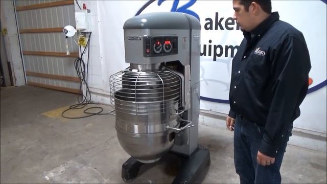 Hobart Legacy 140 Qt Mixer, Model HL1400N, Running смотреть онлайн