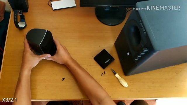 teardown microlab X3/2.1 смотреть онлайн