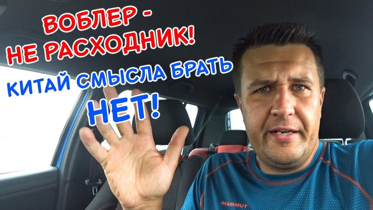 Воблер - НЕ РАСХОДНИК! Китайские воблеры смысла брать нет!