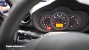 Toyota RAV4 Check Engine, VSC, 4WD Light ON