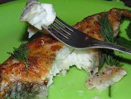 Как пожарить зубатку на сковороде.