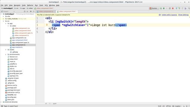 Angular Tutorial #15 - Strukturdirektiven: ngSwitch смотреть онлайн