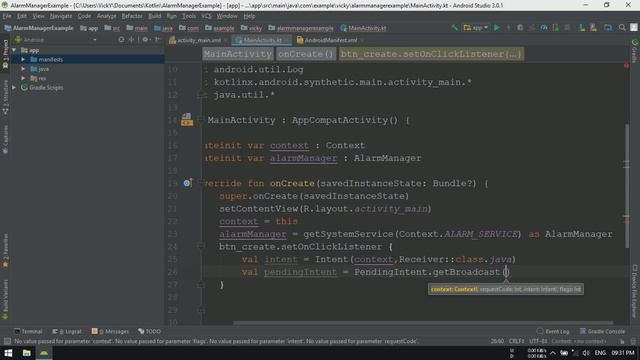 Android Tutorial Kotlin - 36 - AlarmManager смотреть онлайн
