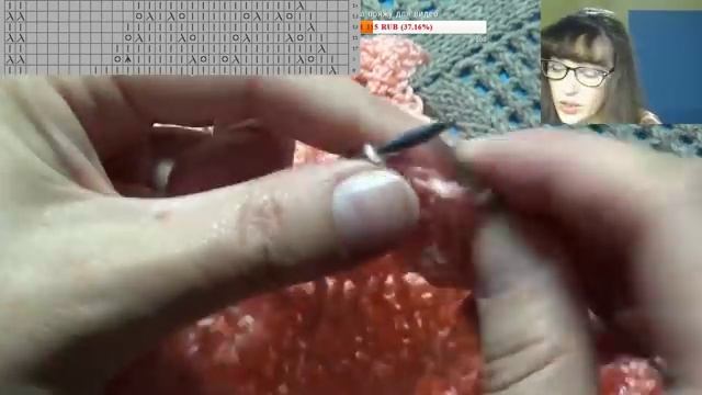 Оренбургский платок 4 часть Вязание на спицах смотреть онлайн