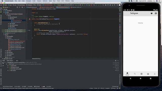 Implementing Modal Bottom Sheet in Fragment With Click Listening смотреть онлайн