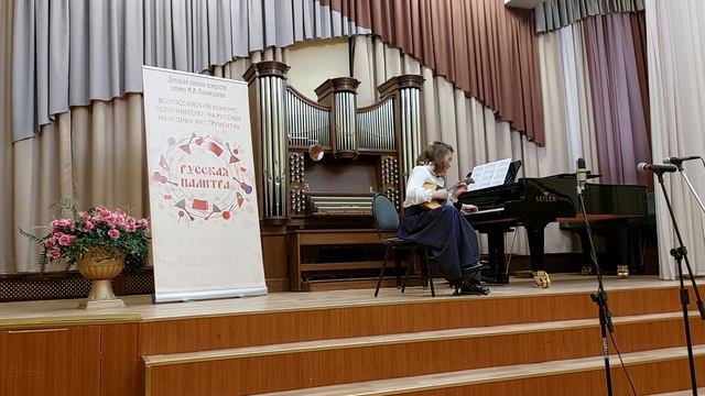 Салтанова Светлана, домра, А. Вивальди, Концерт для Гобоя, финал ; А. Цыганков, 