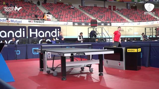 J1 - Matinée SQY Para Tennis de table 2023 - Table 18 смотреть онлайн