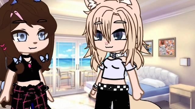 Волосы покрасила в розовый шлю !Гача лайф Гача клуб Сахи смотреть онлайн