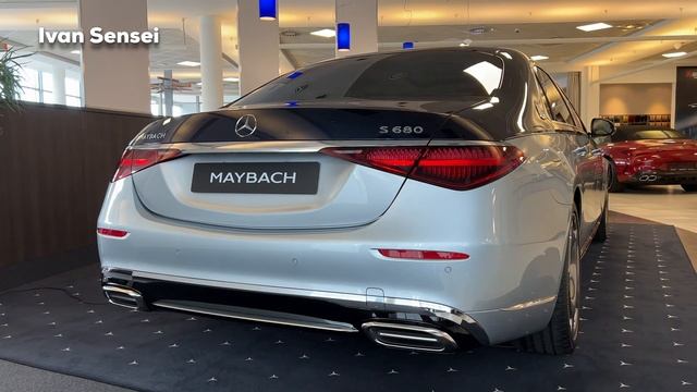 2023 Mercedes MAYBACH V12 S Class NEW 100 Year Edition S680 FULL Review Sound Interior Exterior смотреть онлайн