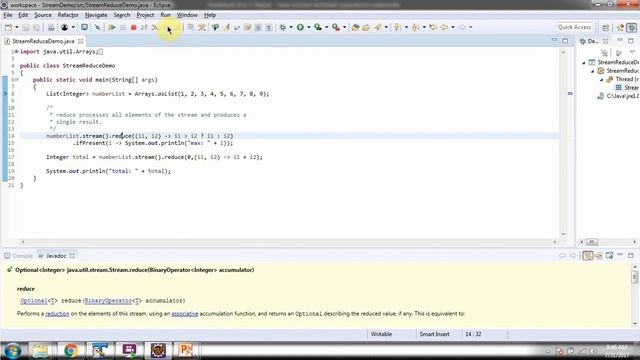 How to use Terminal operations[reduce] in Java 8 Stream? | Streams in Java 8 смотреть онлайн