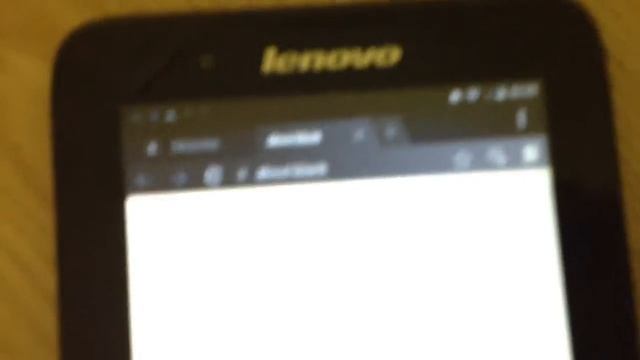 Моё первое видео ОБЗОР планшета LENOVO смотреть онлайн