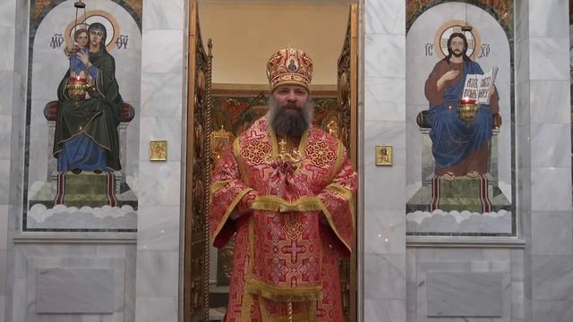 20140522 Слово епископа Питирима. Престольный праздник в Свято Никольском соборе смотреть онлайн