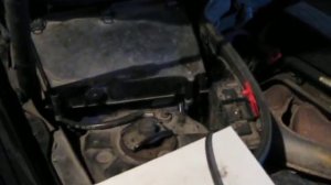 Как просто зарядить аккумулятор на мерседесе C180 W203