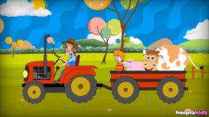 Learn Russian: Фермер В лощине | Farmer In The Dell | старый Макдональд | известные песни Дети