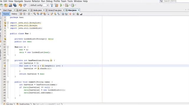 Hashing in Java смотреть онлайн