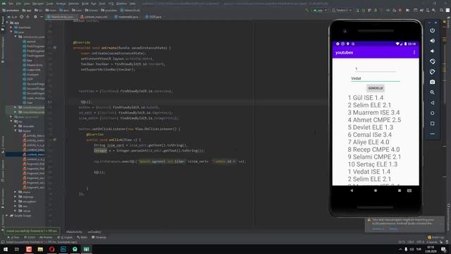 Android Studio Dersleri 93 - Update ( Güncelleme ) смотреть онлайн