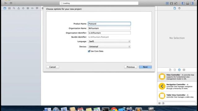 2 Opening XCode and Creating our First Project смотреть онлайн