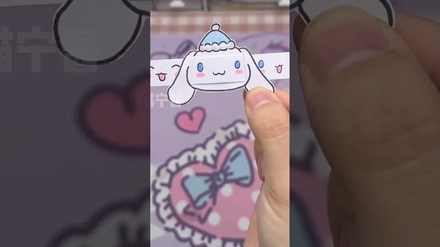 Super simple! best friend Sanrio face changing bracelet tutorial! #shorts #papercraft #diy смотреть онлайн
