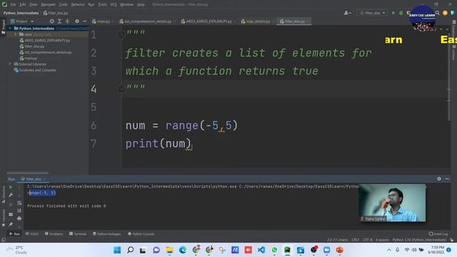 Python intermediate in Bangla | Filter Function | смотреть онлайн