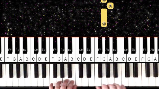 Marcus & Martinus - Invited - Beginner SLOW Piano Tutorial смотреть онлайн