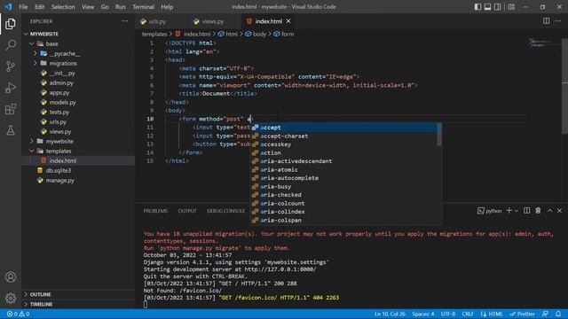 6. Getting Started with Django: Post Requests смотреть онлайн