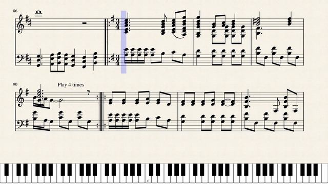 One (Metallica) - Piano смотреть онлайн