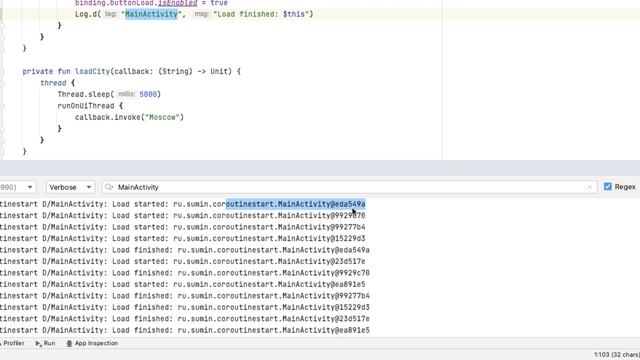 Kotlin Coroutines 3. Проблемы асинхронного программирования в Android смотреть онлайн