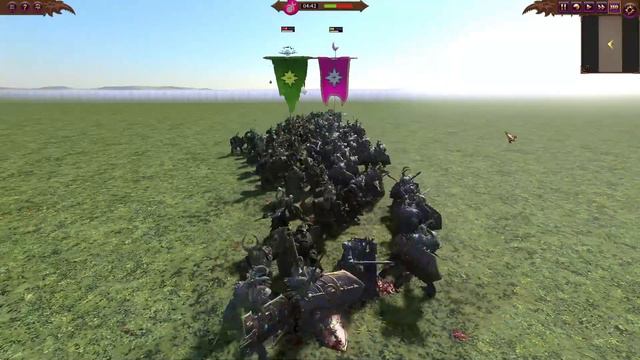 Chosen of Slaanesh VS Chosen of Nurgle. Total War Warhammer 3 смотреть онлайн