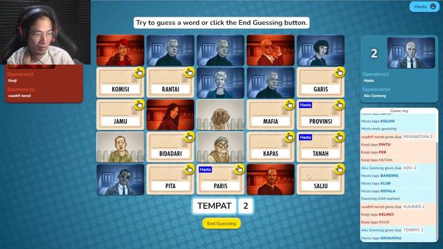 NORMAN MULAI PUSING AMA DEREN - Codenames Indonesia #3