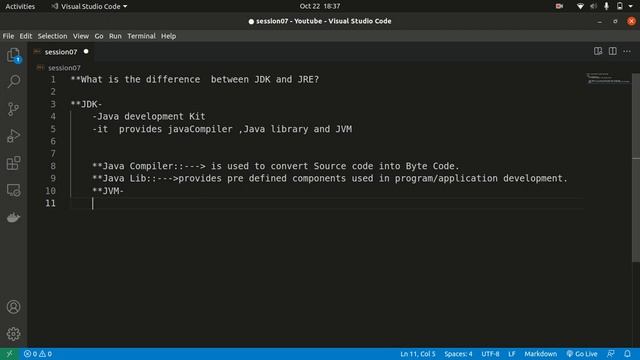 JDK JRE JVM in Java | jdk jre jvm -Session 7 || HeapCode || Java Full Training || Ankit Tripathi смотреть онлайн