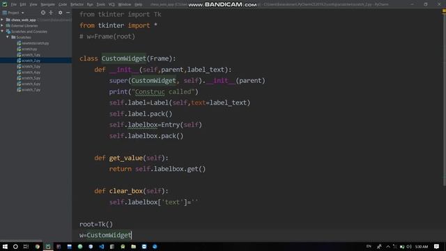 How to make Custom widgets in Tkinter (Tamil) | Creating Custom Widgets смотреть онлайн