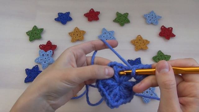 Звездочка крючком. Вязание не глядя смотреть онлайн