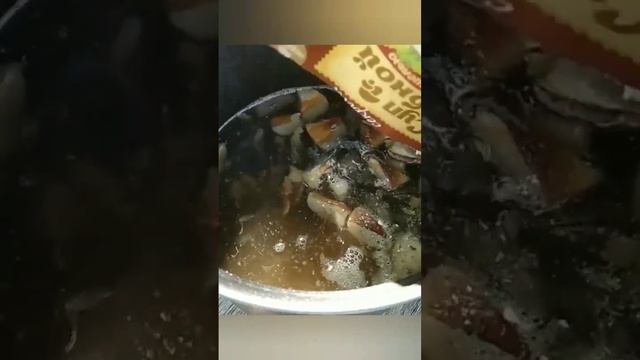 Суп грибной с вермишелью.? Поход ?️ Вуокса ? #вкуснаяеда #поход #рыбалка #вуокса #грибнойсуп смотреть онлайн