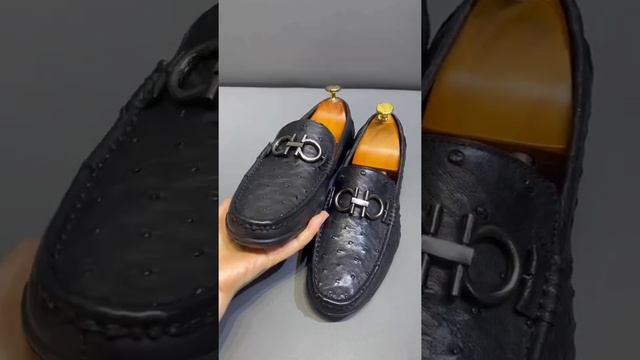 Мокасины из натуральной кожи страуса, индивидуальный пошив! смотреть онлайн