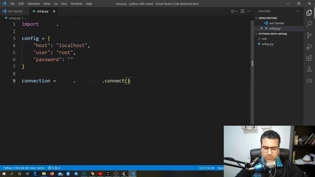 PYTHON WITH MYSQL SETUP AND CREATE DATABASE EP 01 смотреть онлайн