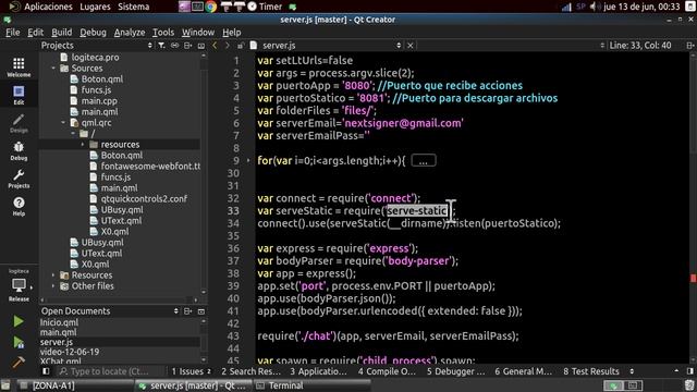 Aplicaciòn QtQuick con còdigo fuente remoto. смотреть онлайн