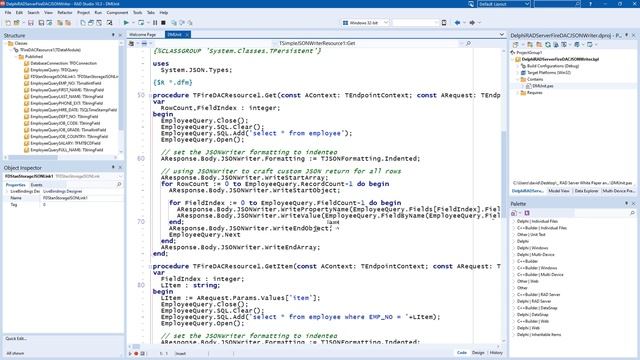 Delphi Lecture 7 Extract Returning JSON using JSONValue and JSONWriter смотреть онлайн