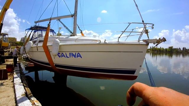 Спуск яхты Hunter 33 смотреть онлайн