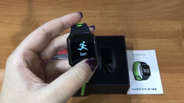 Умные финес часы Healthy Smart Band QW11 с монитором артериального давления смотреть онлайн