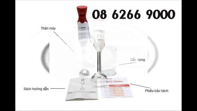 Máy xay cầm tay đơn năng MSM64110 - Bosch смотреть онлайн