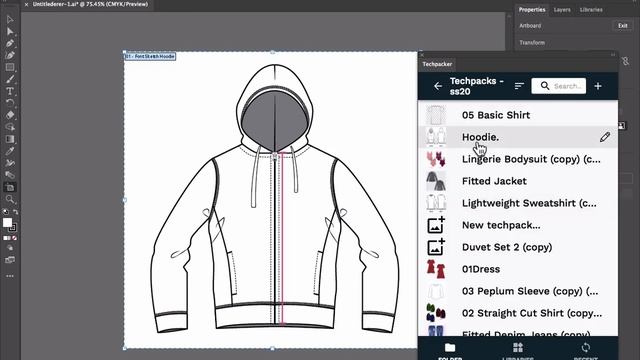 How to Make Tech Packs Using Adobe Illustrator смотреть онлайн