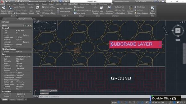 Text Mask and Background Text command in Autocad